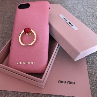 ミュウミュウ(miumiu)のMIUMIU iPhone7ケース(iPhoneケース)