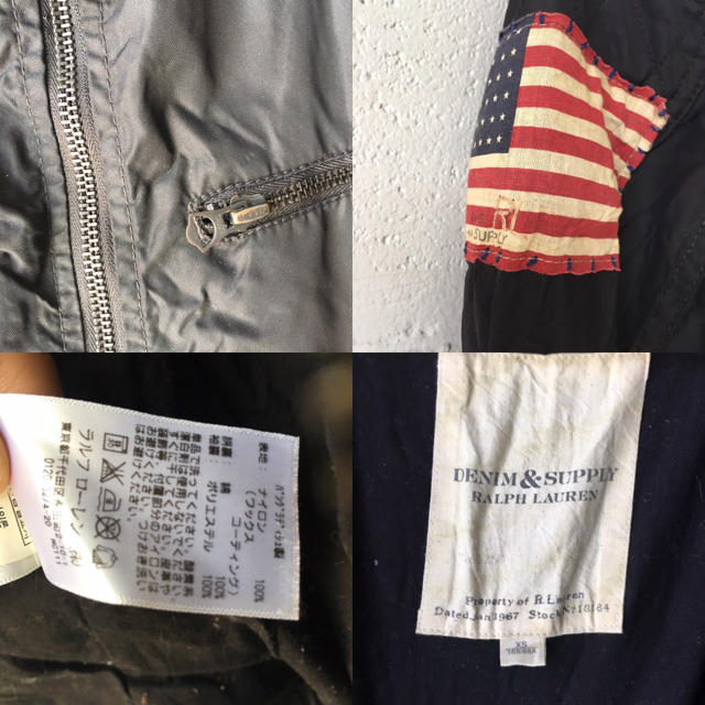 Denim & Supply Ralph Lauren(デニムアンドサプライラルフローレン)のDENIM & SUPPLY ラルフローレン シェル ライダースジャケット メンズのジャケット/アウター(ライダースジャケット)の商品写真