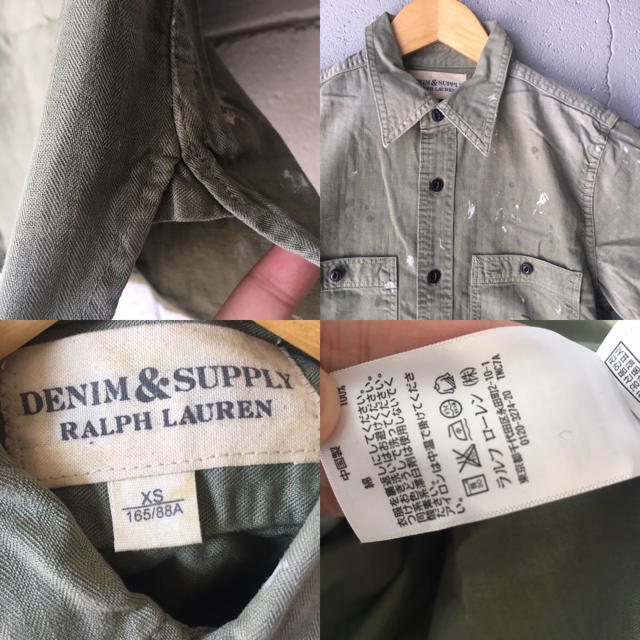 Denim & Supply Ralph Lauren(デニムアンドサプライラルフローレン)のDENIM & SUPPLY デニムアンドサプライ ミリタリーシャツ メンズのトップス(シャツ)の商品写真