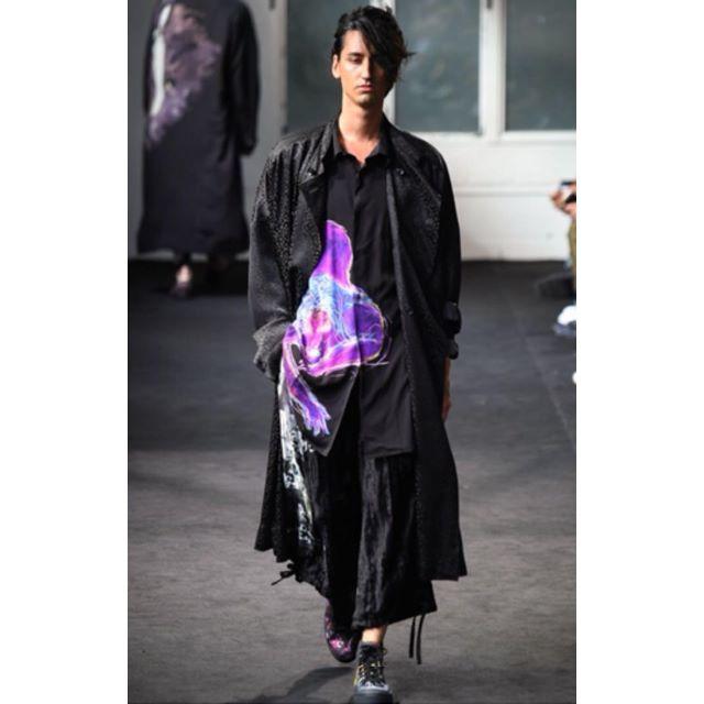 19ss LOOK26 Yohji Yamamoto ロングシャツ 朝倉優佳