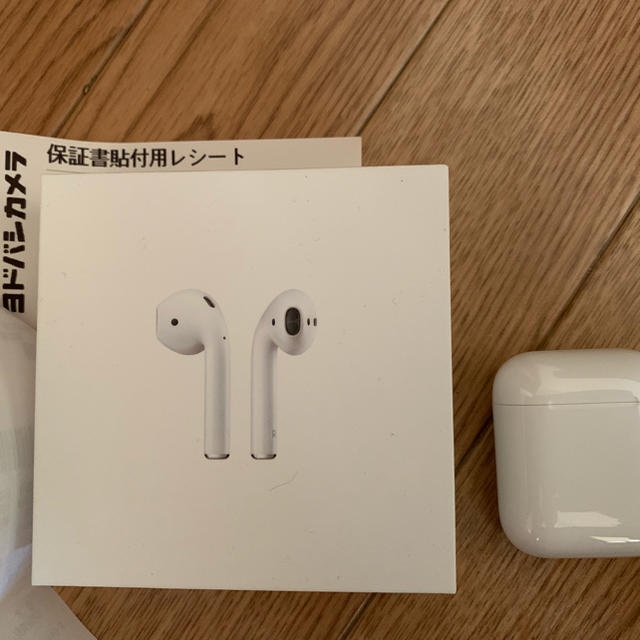 AirPods2 早期取引歓迎スマホ/家電/カメラ