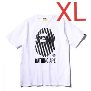 アベイシングエイプ(A BATHING APE)のXLサイズ ホワイト SOPH.20 BAPE HEAD TEE(Tシャツ/カットソー(半袖/袖なし))