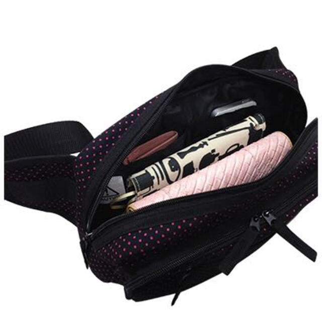 2wayヒップ／ピンク レディースのバッグ(ボディバッグ/ウエストポーチ)の商品写真