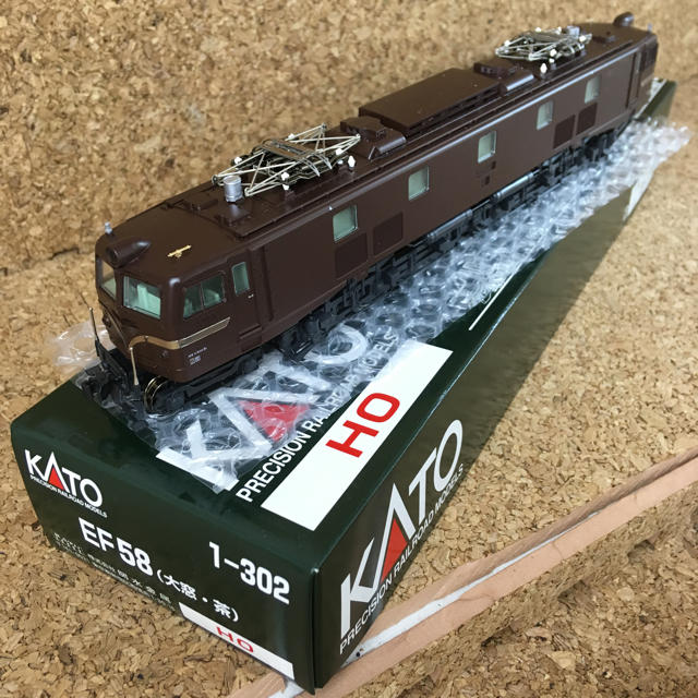 KATO HO EF58 1-302A ASSYボディ - 鉄道模型