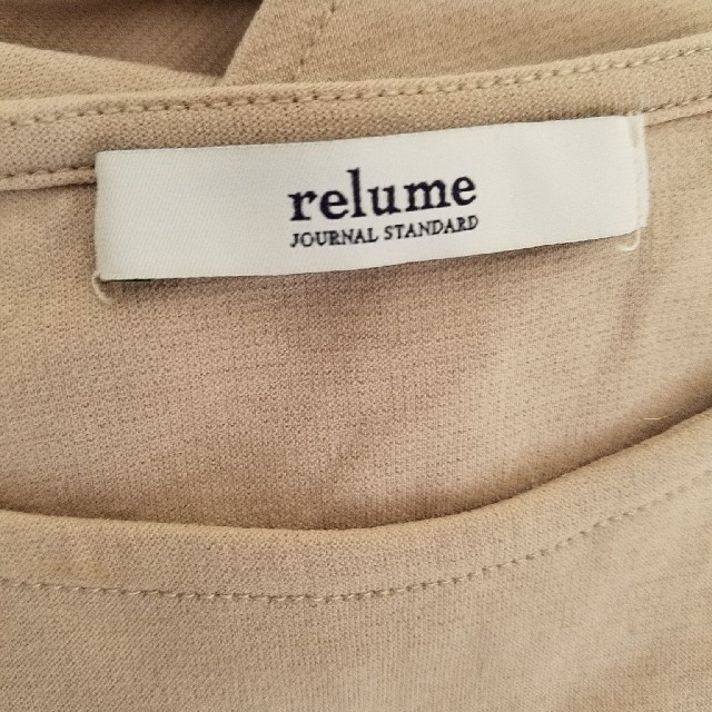 JOURNAL STANDARD(ジャーナルスタンダード)のrelume カットソー レディースのトップス(カットソー(半袖/袖なし))の商品写真