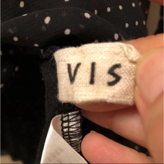 ViS(ヴィス)のVIS ドット柄トップス レディースのトップス(カットソー(長袖/七分))の商品写真