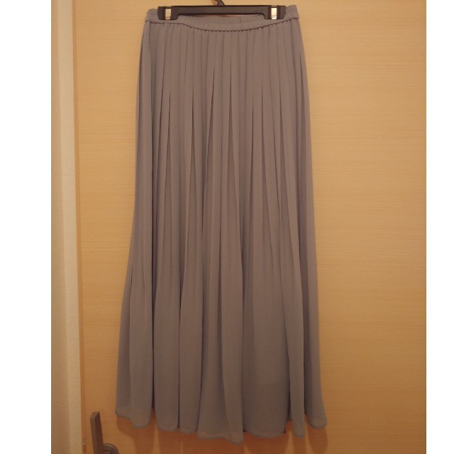 UNIQLO(ユニクロ)のユニクロ　ロングスカート　シフォンプリーツスカート レディースのスカート(ロングスカート)の商品写真