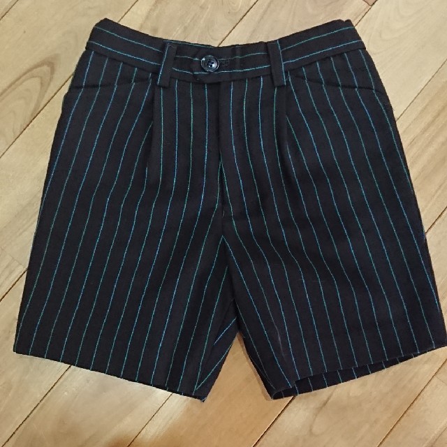 Paul Smith子供上下スーツ:110*ブラウンストライプ キッズ/ベビー/マタニティのキッズ服男の子用(90cm~)(ドレス/フォーマル)の商品写真