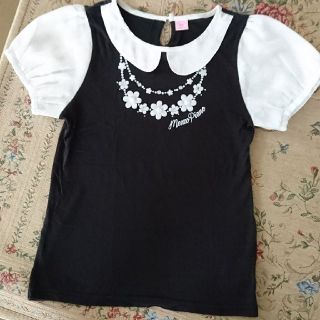 メゾピアノジュニア(mezzo piano junior)の美品♪メゾピアノJr.♪カットソー(Tシャツ/カットソー)