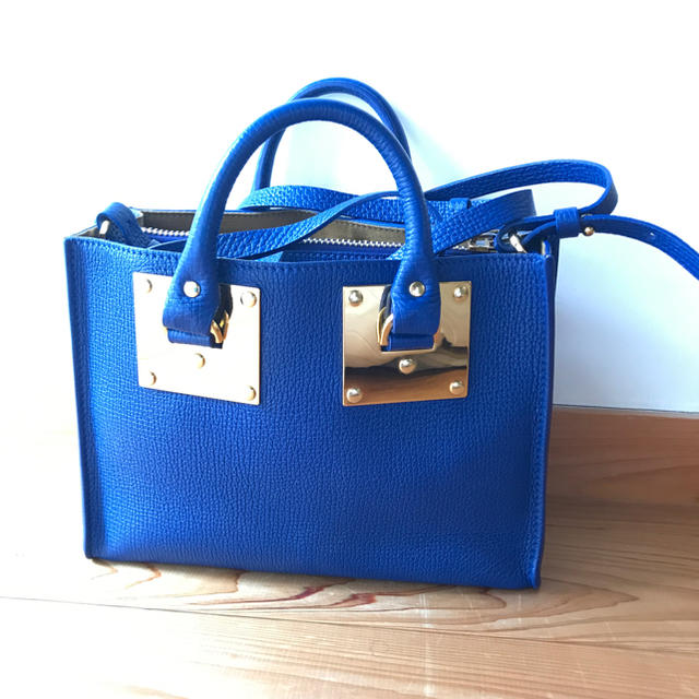 レディースSOPHIE HULME ハンドバッグ BLUE