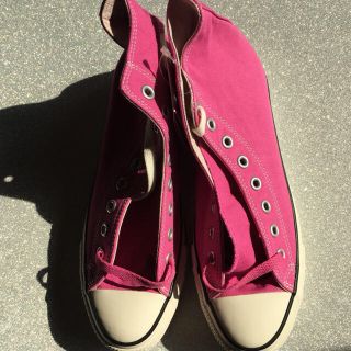 コンバース(CONVERSE)のCONVERSE ALL STAR WASHOUT HI PINK 7：25.5(スニーカー)