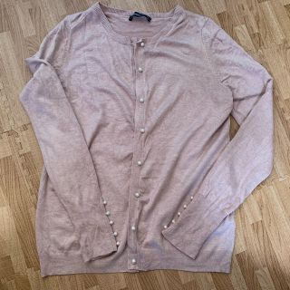 ザラ(ZARA)のザラ♡パールカーディガン(カーディガン)