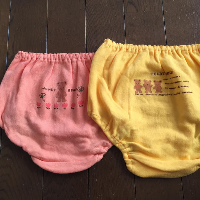 国産 ショーツ パンツ 4枚セット キッズ/ベビー/マタニティのキッズ服女の子用(90cm~)(下着)の商品写真