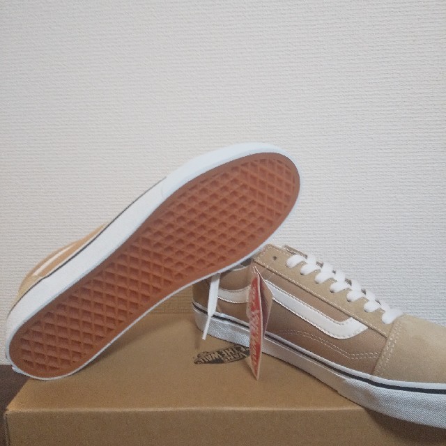 vans オールドスクール ジンジャー ベージュ 27cm