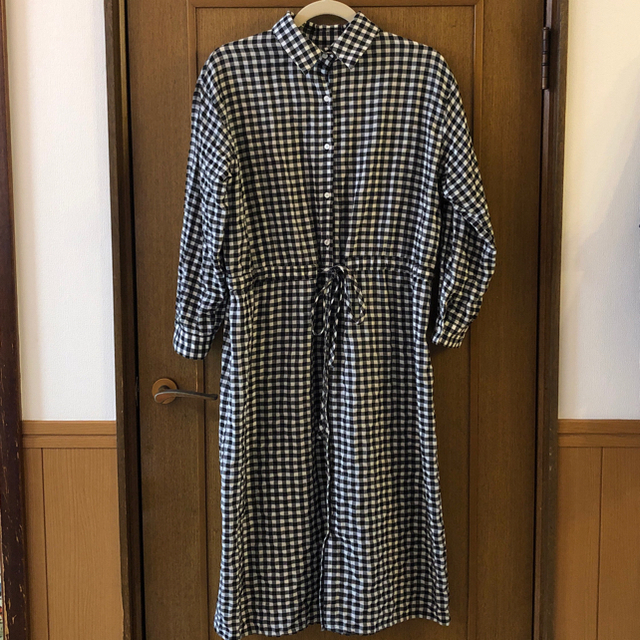 MUJI (無印良品)(ムジルシリョウヒン)のマタニティワンピース 授乳中 授乳服 キッズ/ベビー/マタニティのマタニティ(マタニティワンピース)の商品写真