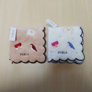 フルラ(Furla)のばたやん様専用フルラ他 タオルハンカチ 4枚 新品 (T)(ハンカチ)