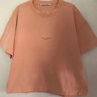 アクネ(ACNE)のacnestudios  クロップドTシャツ  アクネ  24日までの出品(Tシャツ(半袖/袖なし))