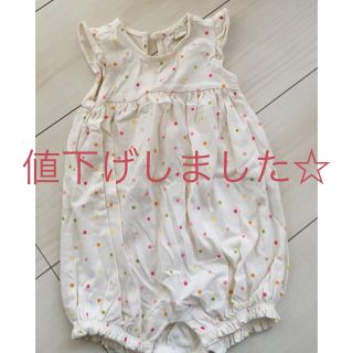 ベビーギャップ(babyGAP)の女の子 60〜70cmロンパース(ロンパース)