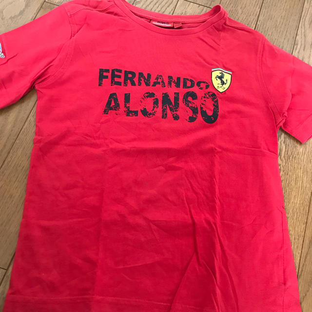 Ferrari(フェラーリ)のフェラーリー  Tシャツ  9-10 2枚で キッズ/ベビー/マタニティのキッズ服男の子用(90cm~)(Tシャツ/カットソー)の商品写真