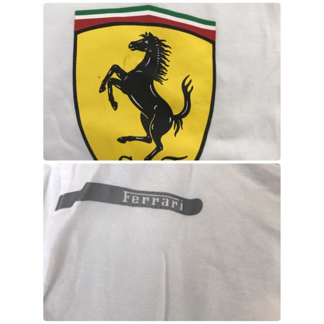 Ferrari(フェラーリ)のフェラーリー Tシャツ 白 10 キッズ/ベビー/マタニティのキッズ服男の子用(90cm~)(Tシャツ/カットソー)の商品写真