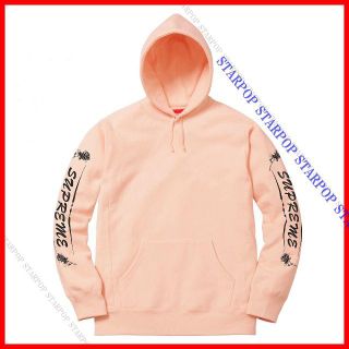 シュプリーム(Supreme)の春カラー 希少 Supreme Rose Hooded Sweatshirt(パーカー)