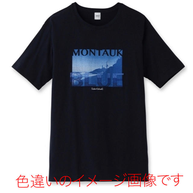 TAKEO KIKUCHI(タケオキクチ)の新品 刺繍入りTAKEO KIKUCHI MONTAUK BLUE Tシャツ  メンズのトップス(Tシャツ/カットソー(半袖/袖なし))の商品写真