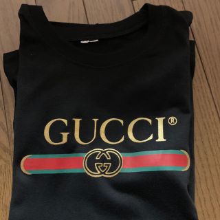 グッチ(Gucci)のグッチロゴTシャツ(Tシャツ/カットソー(半袖/袖なし))