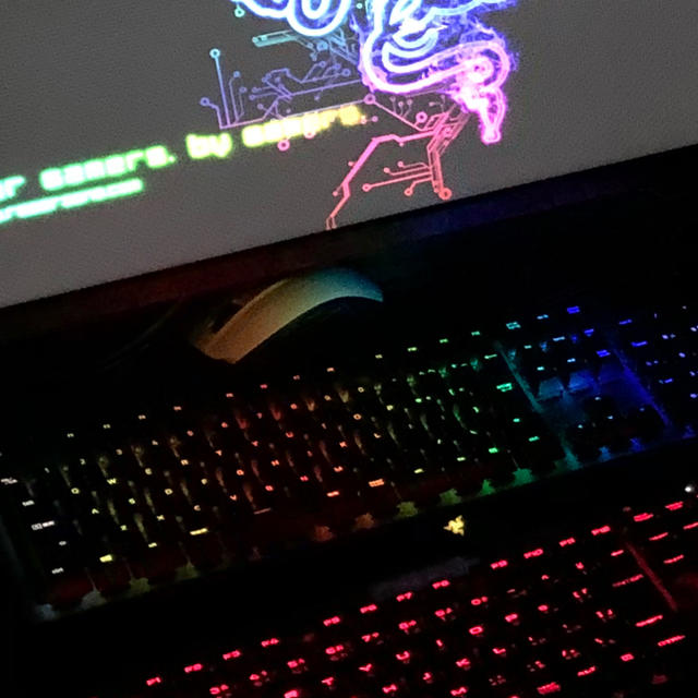 LAZER(レイザー)のRazer キーボード blackwidow x Chroma スマホ/家電/カメラのPC/タブレット(PC周辺機器)の商品写真