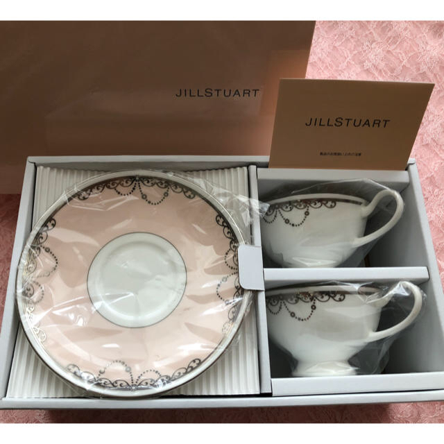 JILLSTUART(ジルスチュアート)のJILL STUART＊ペアティーカップセット❤︎新品・未使用 インテリア/住まい/日用品のキッチン/食器(食器)の商品写真