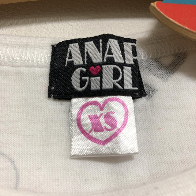 ANAP(アナップ)のANAP GIRLタンクトップ キッズ/ベビー/マタニティのキッズ服女の子用(90cm~)(Tシャツ/カットソー)の商品写真