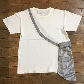 ヤポンスキー(yaponskii)のyaponskii フェイクショルダーバッグデザインＴシャツ ヤポンスキー(Tシャツ/カットソー(半袖/袖なし))