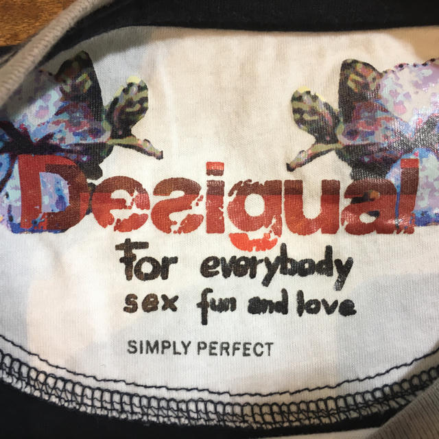 DESIGUAL(デシグアル)の専用 Desigual デシグアル クレイジーパターン プリント ボーダー  メンズのトップス(Tシャツ/カットソー(半袖/袖なし))の商品写真
