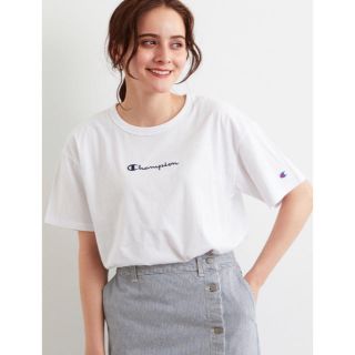 ユナイテッドアローズグリーンレーベルリラクシング(UNITED ARROWS green label relaxing)のChampion×GLR フロント Tシャツ グリーンレーベルリラクシング(Tシャツ(半袖/袖なし))