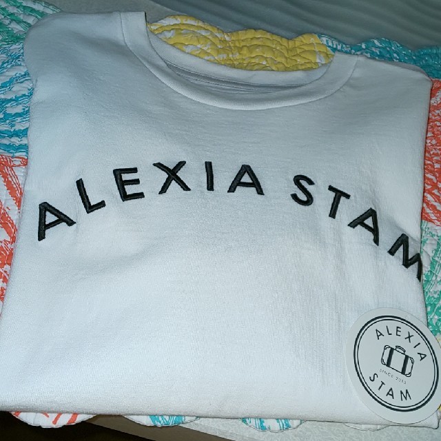 ALEXIA STAM(アリシアスタン)のALEXIA STAMロゴTシャツ レディースのトップス(Tシャツ(半袖/袖なし))の商品写真