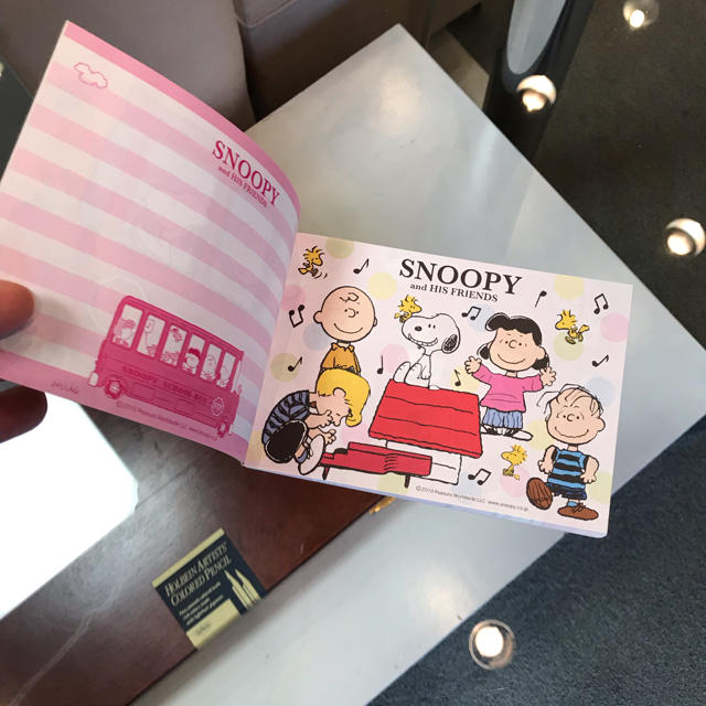 SNOOPY(スヌーピー)のスヌーピー  メモ インテリア/住まい/日用品の文房具(ノート/メモ帳/ふせん)の商品写真