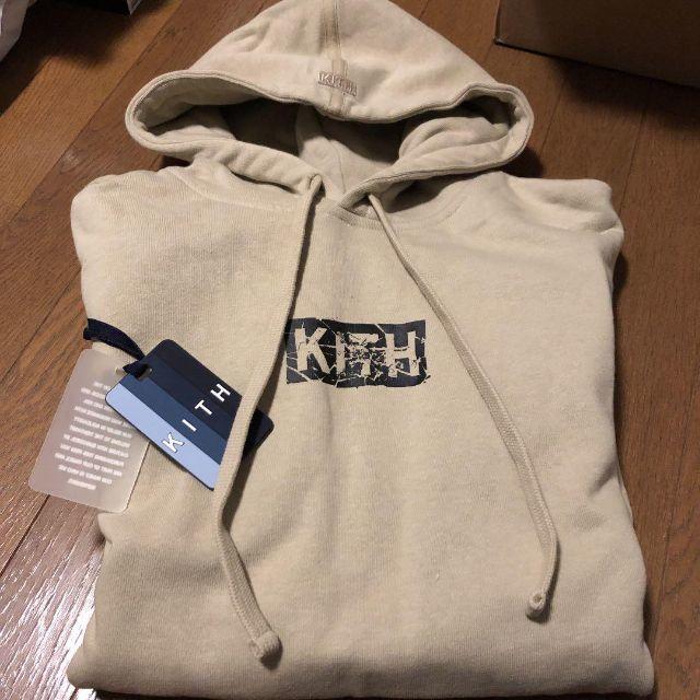 KITH SPLINTERED LOGO HOODIEパーカー