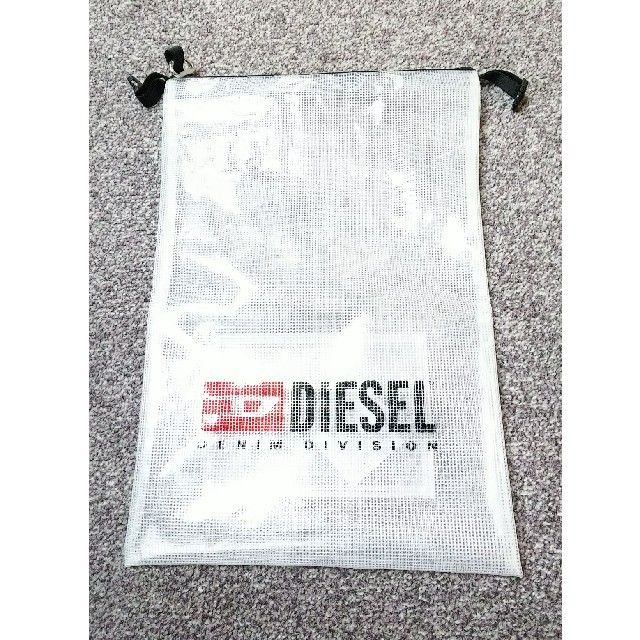 DIESEL(ディーゼル)の【新品未使用・非売品】DIESEL クリアタープバッグ メンズのバッグ(セカンドバッグ/クラッチバッグ)の商品写真