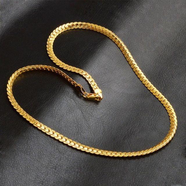 ネックレス メンズ 18金 18K ゴールド チェーン 喜平 キヘイ 50cm メンズのアクセサリー(ネックレス)の商品写真