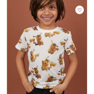 エイチアンドエム(H&M)のH&Mキッズ ポケモン ピカチュウ プリントTシャツ90 85 男の子 ボーイ(Tシャツ/カットソー)