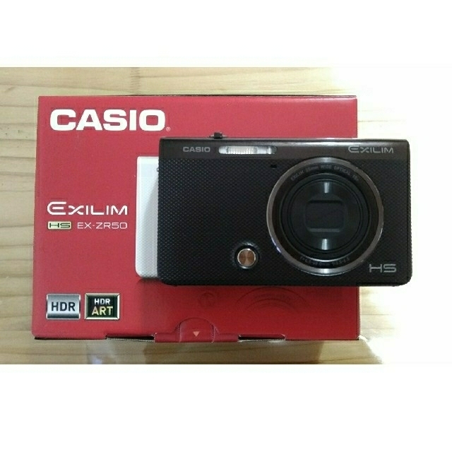 CASIO(カシオ)のCASIO EXILIM EX-ZR50 スマホ/家電/カメラのカメラ(コンパクトデジタルカメラ)の商品写真