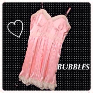 バブルス(Bubbles)のBUBBLESランジェリーワンピ(ミニワンピース)