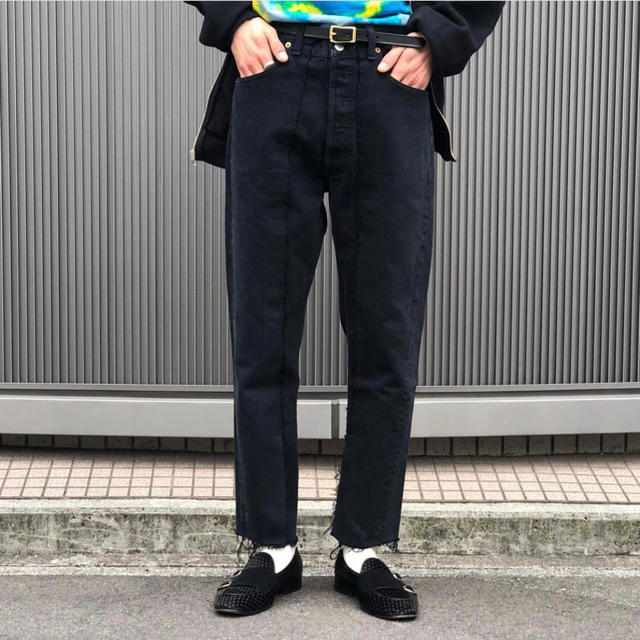 UNUSED - OLD PARK SLIM FLARE JEANS オールドパーク デニムパンツの