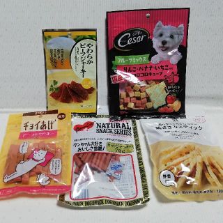 訳有です！犬のおやつ　シーザーフルーツミックス　ジャーキーなどセット(ペットフード)