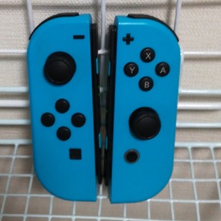 ニンテンドースイッチ(Nintendo Switch)のジョイコン ブルー(その他)