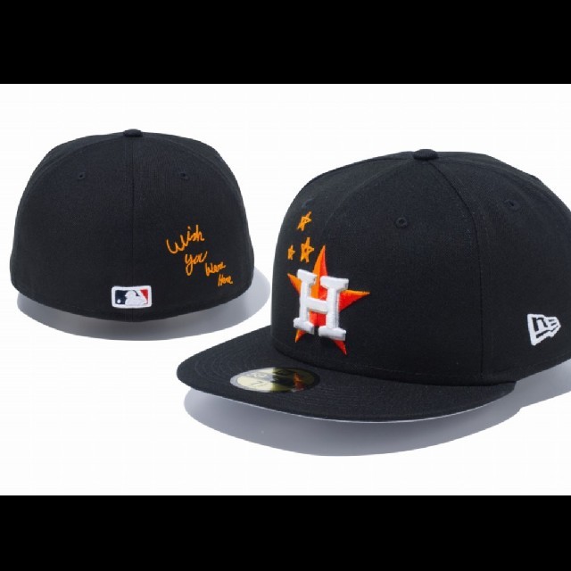 New Era  59FIFTY　travis アストロズ  キャップ ブラック