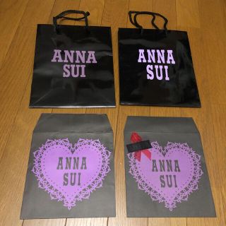 アナスイ(ANNA SUI)のANNA SUI  ショッパー アナスイ     ショップ袋    4枚セット(ショップ袋)