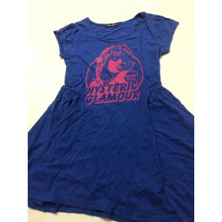 ヒステリックグラマー(HYSTERIC GLAMOUR)のレディースワンピース(ミニワンピース)