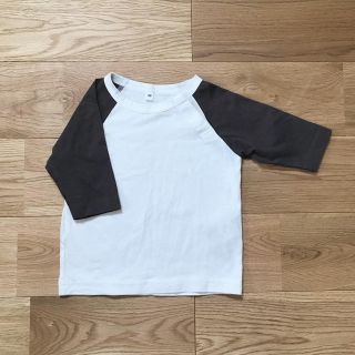 ムジルシリョウヒン(MUJI (無印良品))の無印良品 子供服 ラグランT(Ｔシャツ)