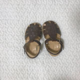 キャラメルベビー&チャイルド(Caramel baby&child )のleather sandal(サンダル)