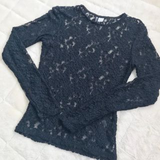 エイチアンドエム(H&M)のレーストップス H&M(カットソー(長袖/七分))